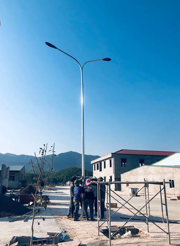 Cột Đèn Đường Cao Áp HĐ-6 được dùng cho chiếu sáng giao thông công cộng, chiếu sáng khu dân cư, khu công nghiệp, xung quanh nhà máy, trường học, xí nghiệp…